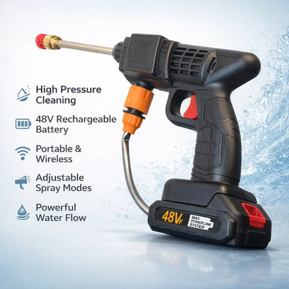Rechargeable PowerJet High-Pressure Spray Gun