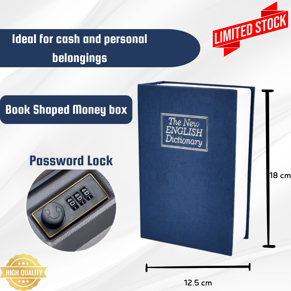 Secret Book Money Box 📚